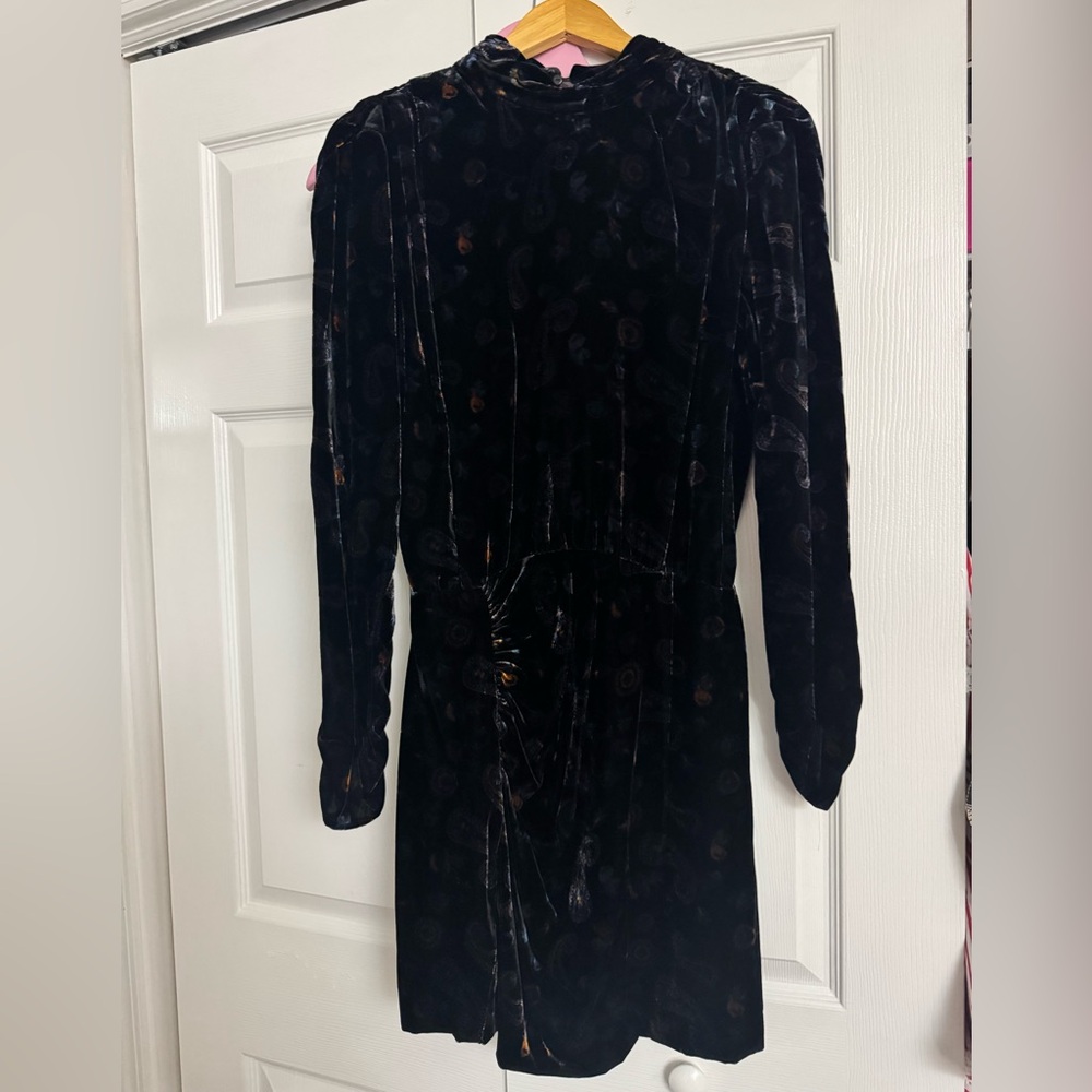 Zara Velvet Mini Dress